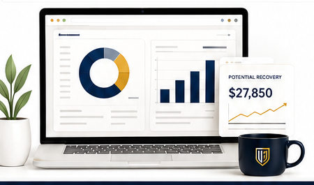 Illustrative EarnedRight recovery dashboard concept